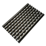 GrillGrate front view showing full grate and improved cooking area