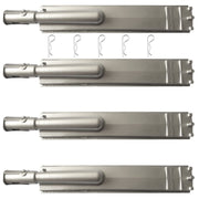 GRILLJOB front view of four-pack burner set showing complete replacements