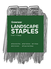 GROWNEER front pack of 500 staples showing quantity and convenience