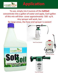 GS Plant Foods Soft Soil close-up of liquid texture highlighting organic formula