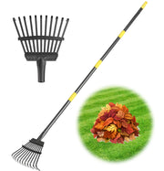 GSBLUNIE front view of rake showing head and handle for precise edging
