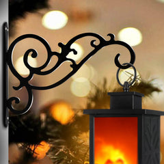 GSY mounted on porch wall holding decor, enhances outdoor space