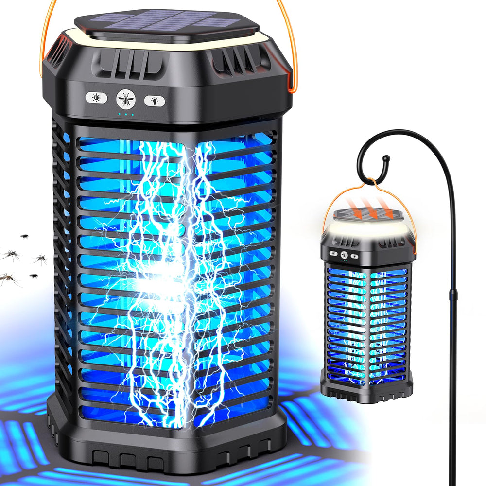 GTERT front view showing grid and lamp, effective insect elimination