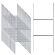 Gtongoko front view of H-frame stakes showing durable construction and ready-to-use benefit