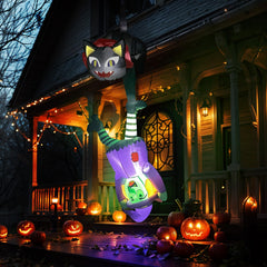 GUDELAK roof-mounted inflatable scene creating curb appeal and easy rooftop installation