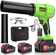 GustoneMas blower front profile showing compact design and portability benefits