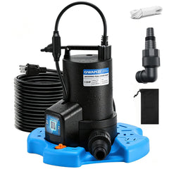 GWANZI pump front view showing compact design and durability benefit