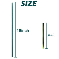 GXXMEI close-up of pointed bamboo tip and natural texture for easy soil insertion