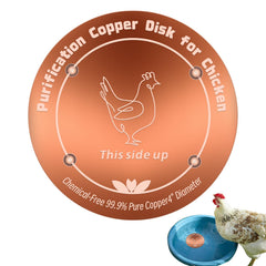 HAEZU copper disk front view showing compact design and easy upgrade benefit