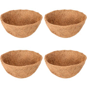 Halatool front view of 14 inch coconut liner showing fit and finish benefit