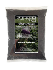 Hale Habitat & Seed front packaging showing 5 lb bag and seed benefits