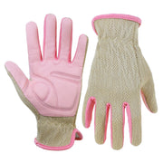 HANDLANDY front view of gloves showing fit and protective palm