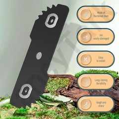 HandyTek EB-007 packaging and included blade pair showing what arrives for quick replacement benefit