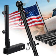 HANGMAICOME front packaging showing complete hitch pole kit and components for quick setup
