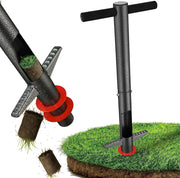 HANGMAICOME front view showing full-length planter and sturdy frame for ergonomic planting