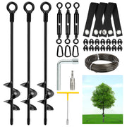 hannger front view packaged kit showing contents and durability benefits