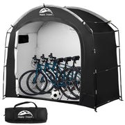 HAPPY TRAVEL front view closed showing compact weatherproof protection