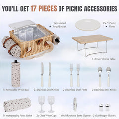 HappyPicnic waterproof blanket spread on grass offering dry comfortable seating