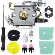 Harbot carburetor front profile showing intake and linkage, brand for reliable replacement