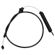 Harbot deck clutch cable front view showing complete assembly and easy replacement