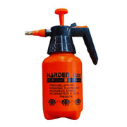 Harden 34oz sprayer front view showing compact design and handle for easy carrying