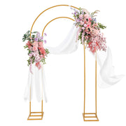 Harfirbe front view double arch showcasing elegant event focal point benefit