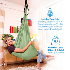 Harkla heavy-duty swivel and hardware displayed for safe secure installation