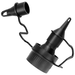 HASME nozzle front view showing precise outlet for improved airflow