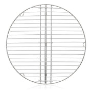 HaSteeL front view of 17-inch grate showing full cooking surface and durable finish
