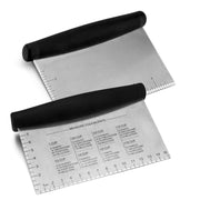 HaSteeL front view packaged set showing both stainless scrapers and convenience
