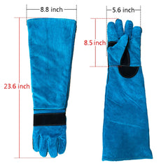 Haulonda close-up of Kevlar-reinforced palm for superior bite resistance