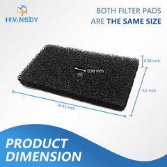 HAVANSIDY fine sponge close-up showing dense texture for small particle capture