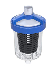 Hayward W560 front view showing clear Lexan housing and quick-access lid for easy maintenance