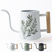HB Design Co. front view showing decorative white watering can benefit neat storage
