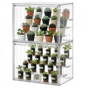 HBlife clear front view showing full greenhouse protection and visibility