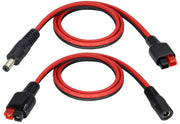HCFeng front view showing packaged 60cm An-der-Son to DC cable for easy identification