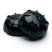HD Switch front view of hub cap installed showing clean wheel protection