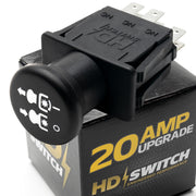 HD Switch front view assembly showing robust housing and easy fit