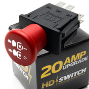 HD Switch front view showing Husqvarna-fit design and durable construction