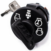 HD Switch front view ignition switch showing robust housing and secure fit