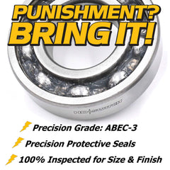 HD Switch bearing installed in mower spindle during service, improves uptime and reliability
