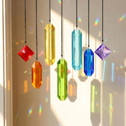 HDCRYSTALGIFTS box of seven prisms showing gift-ready packaging and presentation benefit