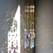 HDCRYSTALGIFTS front view suncatcher showing full length and sparkle benefits