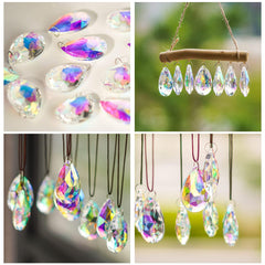 HDCRYSTALGIFTS stainless steel ring attachment ready for simple hanging