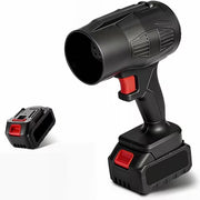 HDView front view of cordless blower showing compact design and power