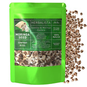 HERBALISTA front packaging showing 8oz bag and seed count benefit