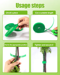 HFDSXS unspooled roll displaying tape length for many plants