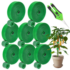 HFDSXS ties securing tomato vine to stake for stable growth