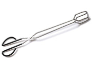 Hiash front view of 16-inch scissor tongs showing full length and grip, safer reach