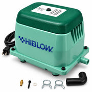 HIBLOW HP-80 front view showing compact housing and mounting points, reliable performance